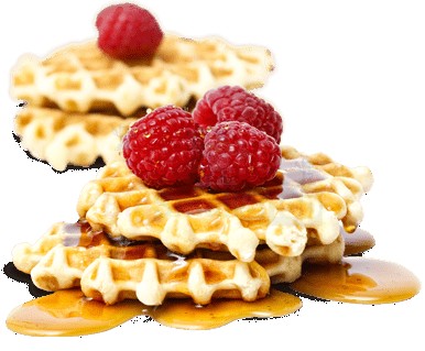 Вафли GoldenWaffle с ягодной начинкой 75г - купить 