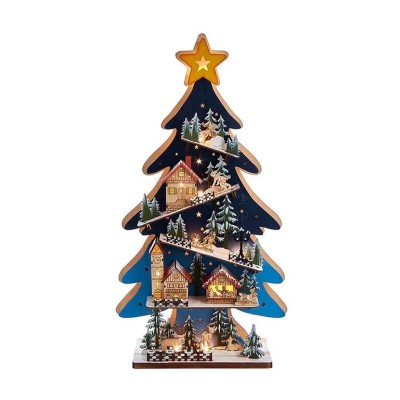 Деревянная ёлка 60 см - купить 