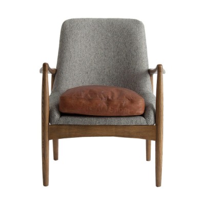 Кресло с деревянным каркасом - купить 