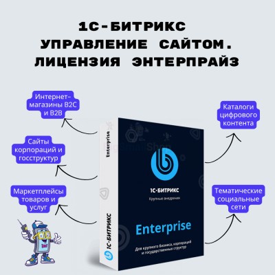 1С-Битрикс: Управление сайтом. Лицензия Энтерпрайз - купить 